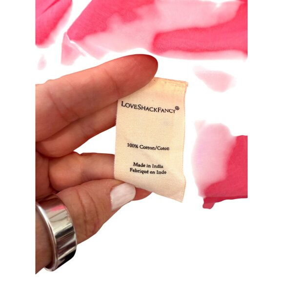 LoveShackFancy Ivella Smocked Mini Dress NWT - Size L - Picture 8 of 11